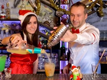 Новогодний Бар с коктейлями от лучших барменов Москвы